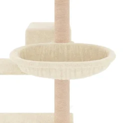 Maison Exclusive Arbres À Chat Et Jouets | - Arbre à chat avec griffoirs en sisal gris foncé 162 cm