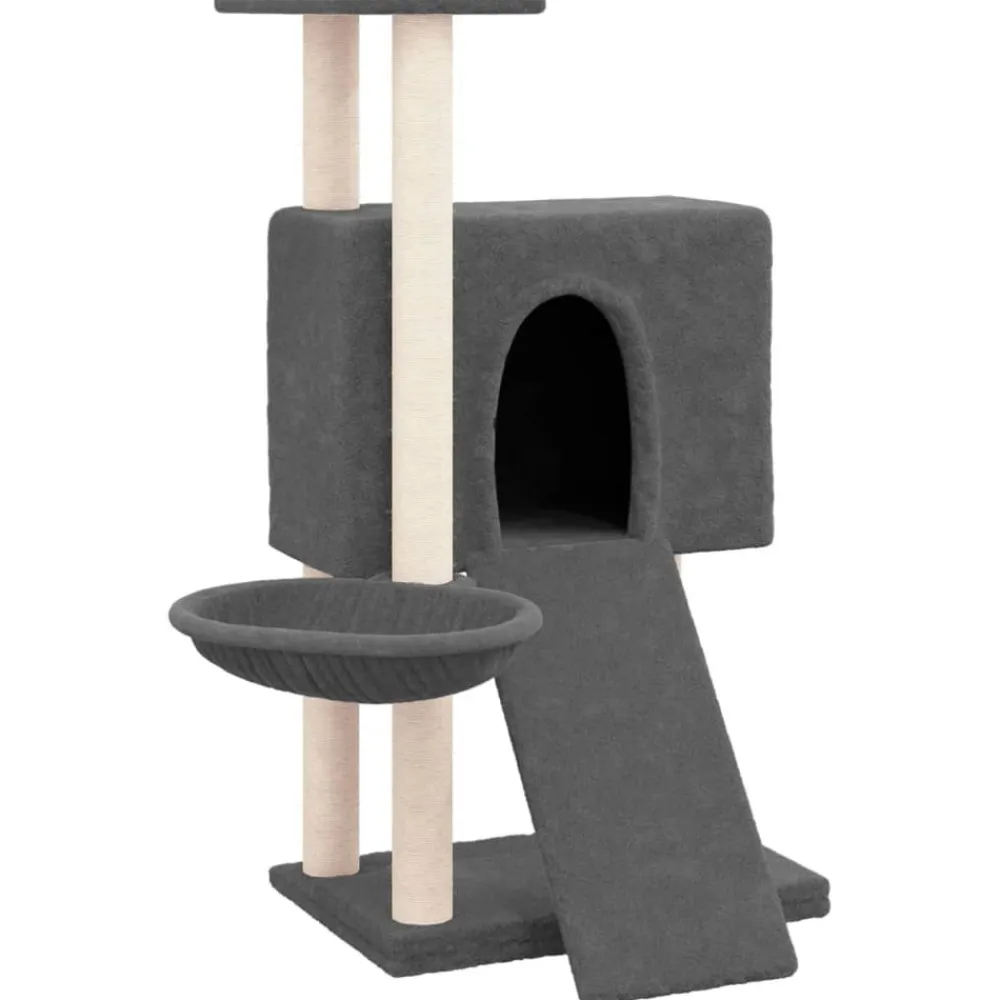 Maison Exclusive Arbres À Chat Et Jouets | - Arbre à chat avec griffoirs en sisal crème 72 cm