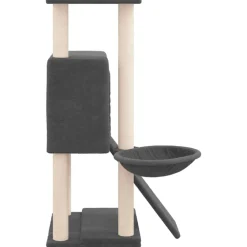 Maison Exclusive Arbres À Chat Et Jouets | - Arbre à chat avec griffoirs en sisal crème 72 cm