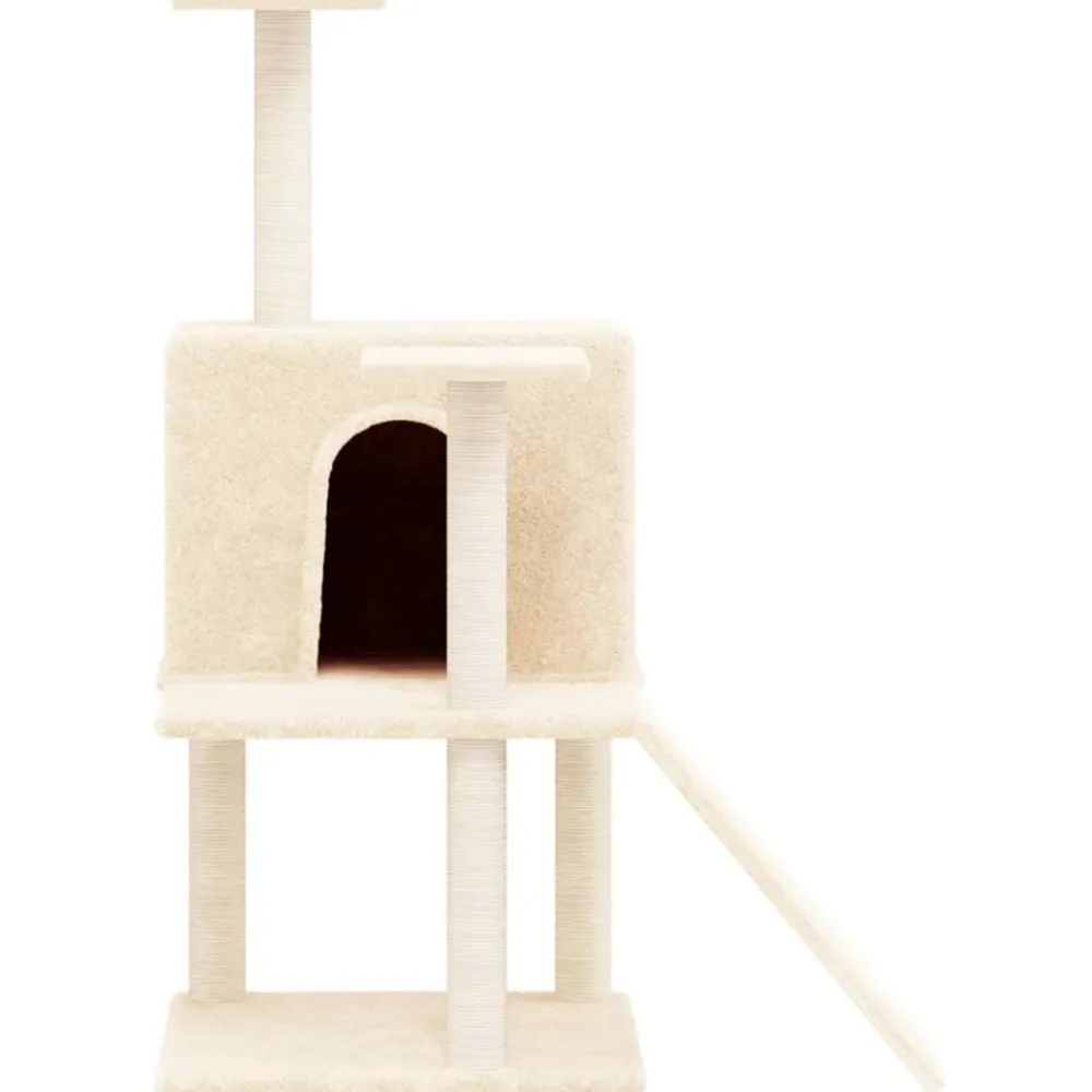 Maison Exclusive Arbres À Chat Et Jouets | - Arbre à chat avec griffoirs en sisal gris foncé 199 cm