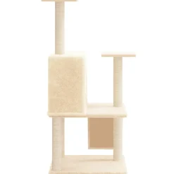 Maison Exclusive Arbres À Chat Et Jouets | - Arbre à chat avec griffoirs en sisal gris foncé 199 cm