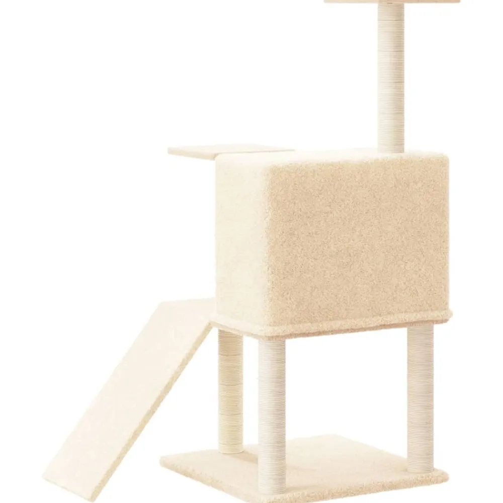 Maison Exclusive Arbres À Chat Et Jouets | - Arbre à chat avec griffoirs en sisal gris foncé 199 cm