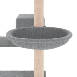 Maison Exclusive Arbres À Chat Et Jouets | - Arbre à chat avec griffoirs en sisal gris foncé 110 cm