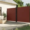 Maison Exclusive Pergolas, Tonnelles, Barnums | - Auvent latéral rétractable marron 220x1200 cm