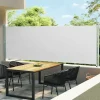 Maison Exclusive - Auvent latéral rétractable de patio 600x160 cm crème Sale