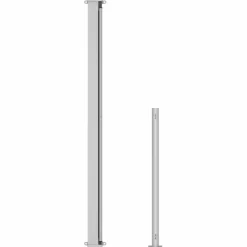 Maison Exclusive - Auvent latéral rétractable de patio 220x500 cm bleu Hot