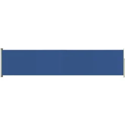 Maison Exclusive - Auvent latéral rétractable de patio 140x600 cm bleu New
