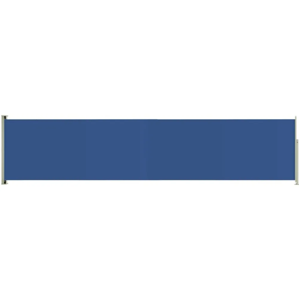 Maison Exclusive - Auvent latéral rétractable de patio 140x600 cm bleu New