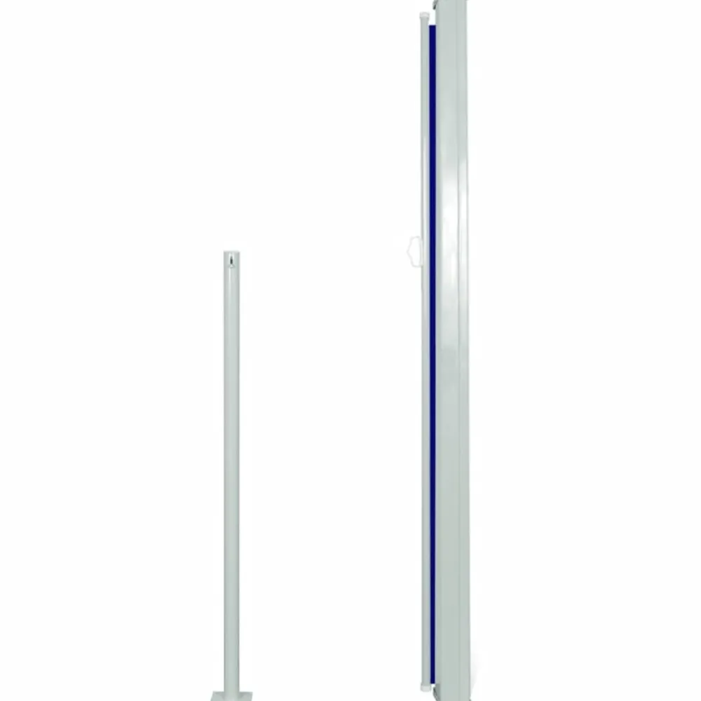 Maison Exclusive - Auvent latéral rétractable de patio 160x300 cm bleu Outlet