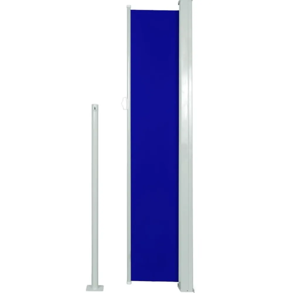 Maison Exclusive - Auvent latéral rétractable de patio 160x300 cm bleu Outlet