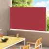 Maison Exclusive Parasols, Voiles D’Ombrage | - Auvent latéral rétractable de patio 220x300 cm rouge