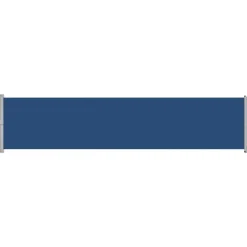 Maison Exclusive - Auvent latéral rétractable de patio 140x600 cm bleu Best