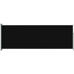 Maison Exclusive - Auvent latéral rétractable de patio 220x600 cm noir