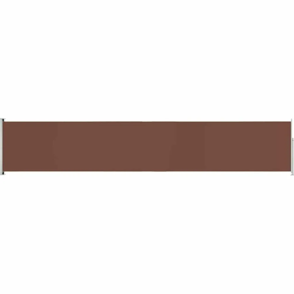Maison Exclusive - Auvent latéral rétractable de patio 117x600 cm marron Online