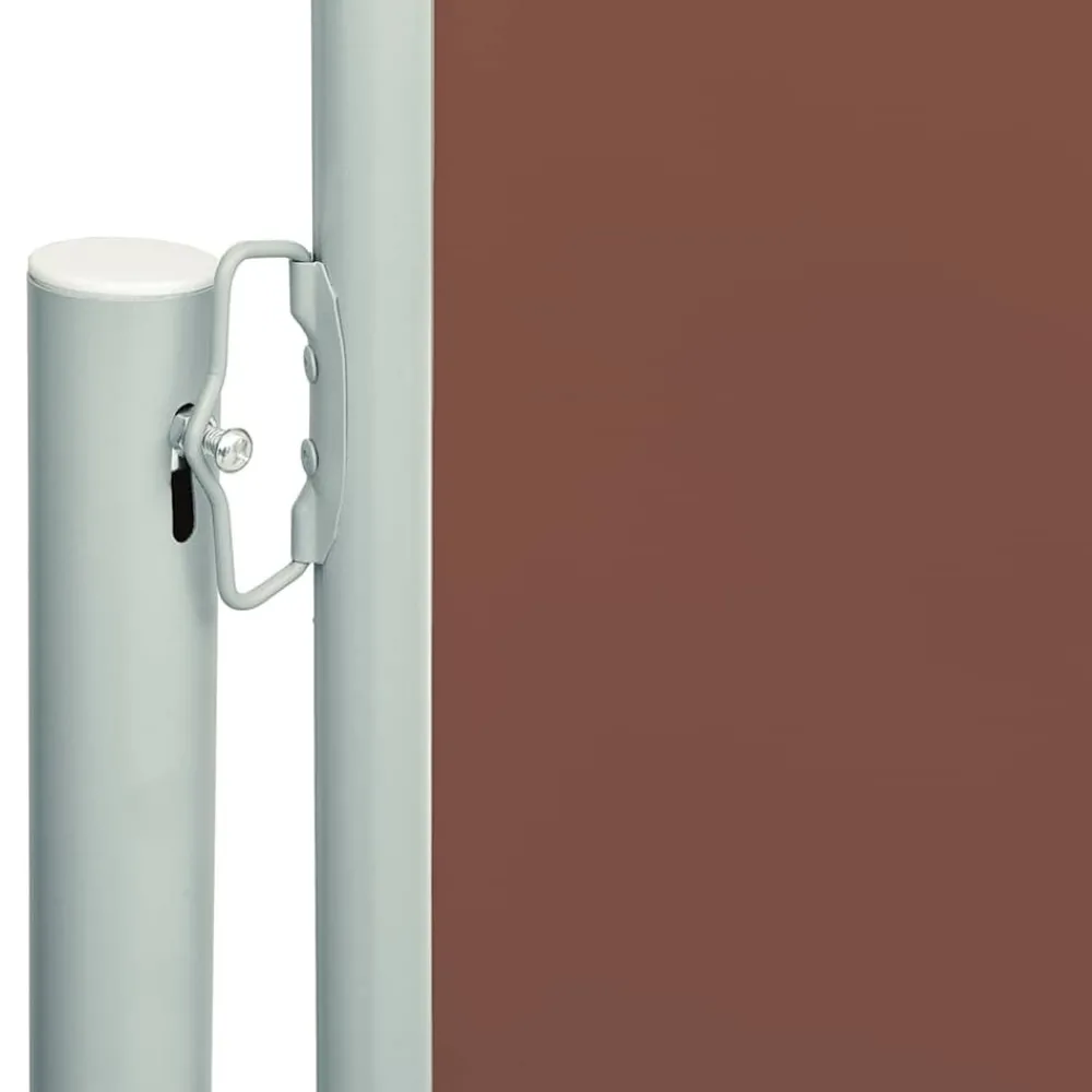 Maison Exclusive - Auvent latéral rétractable de patio 117x600 cm marron Online
