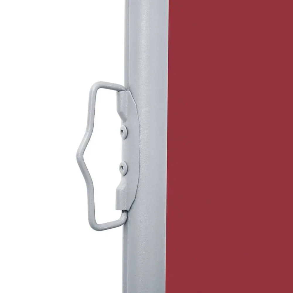 Maison Exclusive - Auvent latéral rétractable de patio 170x1200 cm rouge Hot