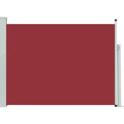 Maison Exclusive - Auvent latéral rétractable de patio 120x500 cm rouge New