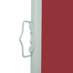 Maison Exclusive - Auvent latéral rétractable de patio 120x500 cm rouge New