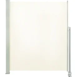 Maison Exclusive - Auvent latéral rétractable de patio 160 x 300 cm blanc cassé Clearance