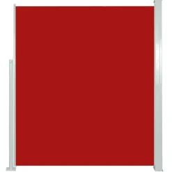 Maison Exclusive - Auvent latéral rétractable de patio 160x300 cm rouge Best