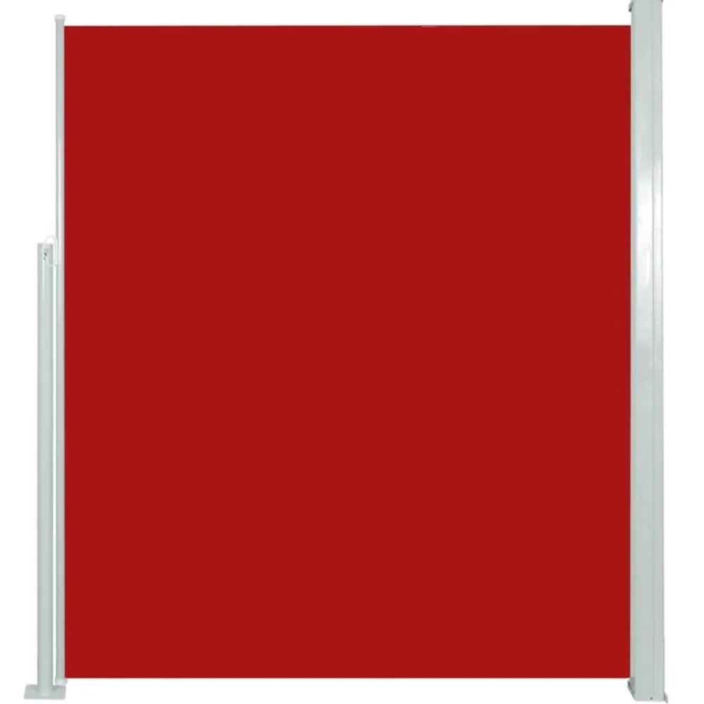 Maison Exclusive - Auvent latéral rétractable de patio 160x300 cm rouge Best