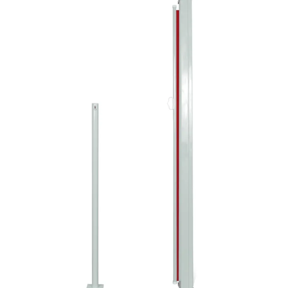 Maison Exclusive - Auvent latéral rétractable de patio 160x300 cm rouge Best