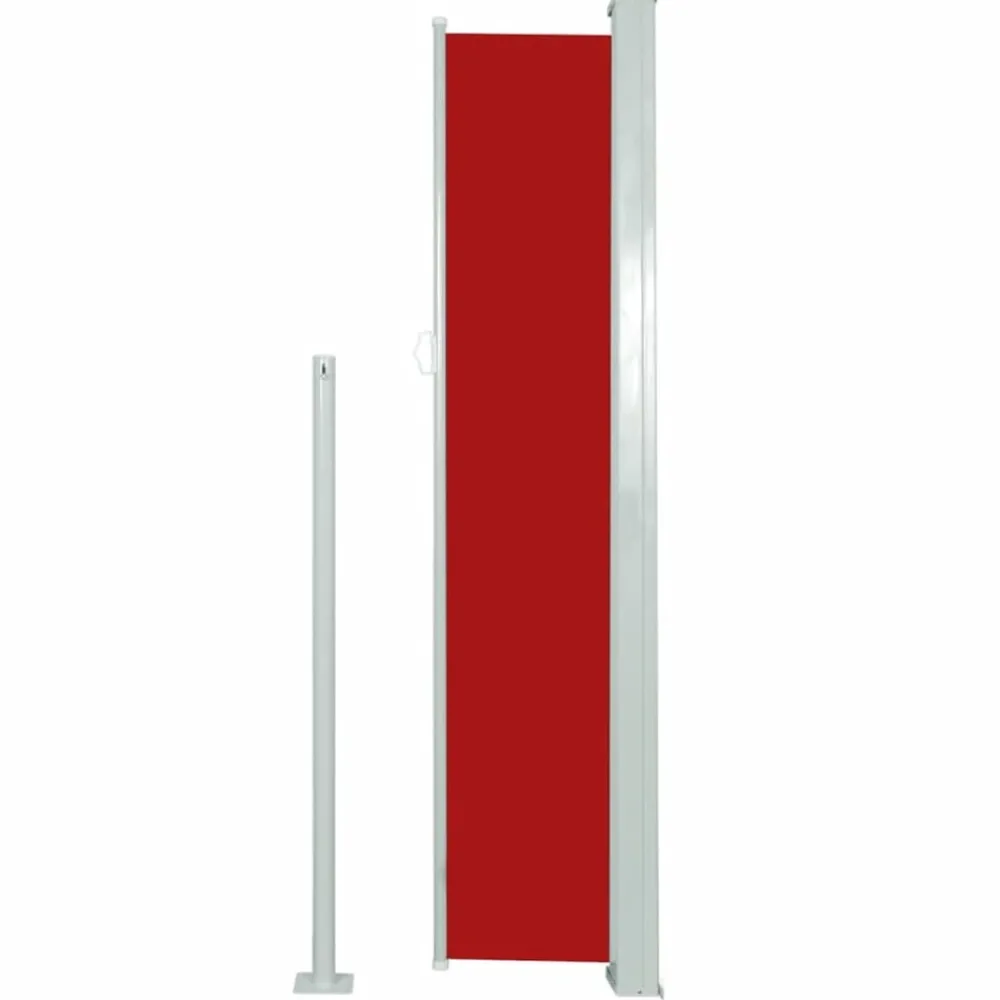 Maison Exclusive - Auvent latéral rétractable de patio 160x300 cm rouge Best