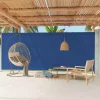 Maison Exclusive Parasols, Voiles D’Ombrage | - Auvent latéral rétractable de patio 170x300 cm bleu