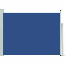 Maison Exclusive - Auvent latéral rétractable de patio 100x500 cm bleu Best