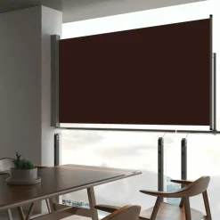 Maison Exclusive - Auvent latéral rétractable de patio 160x300 cm marron Online