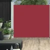 Maison Exclusive - Auvent latéral rétractable de patio 170x300 cm rouge Sale