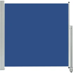 Maison Exclusive - Auvent latéral rétractable de patio 160x300 cm bleu Clearance