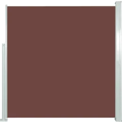 Maison Exclusive - Auvent latéral rétractable de patio 140x300 cm marron Best