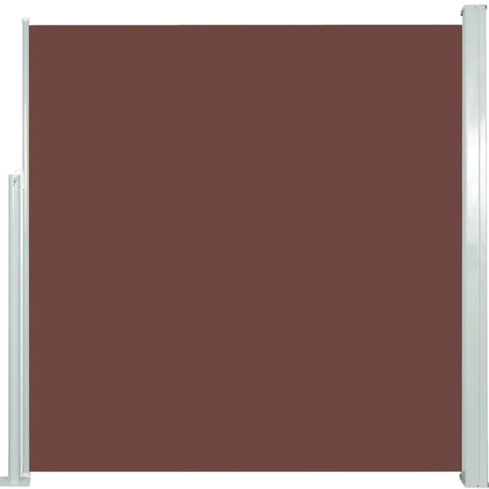 Maison Exclusive - Auvent latéral rétractable de patio 140x300 cm marron Best