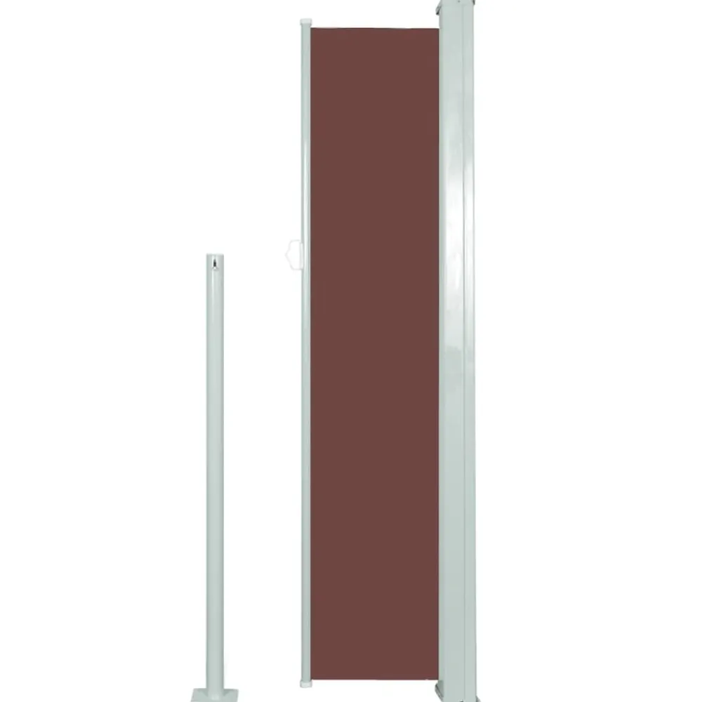 Maison Exclusive - Auvent latéral rétractable de patio 140x300 cm marron Best