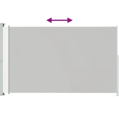 Maison Exclusive - Auvent latéral rétractable de patio 180x300 cm crème Clearance
