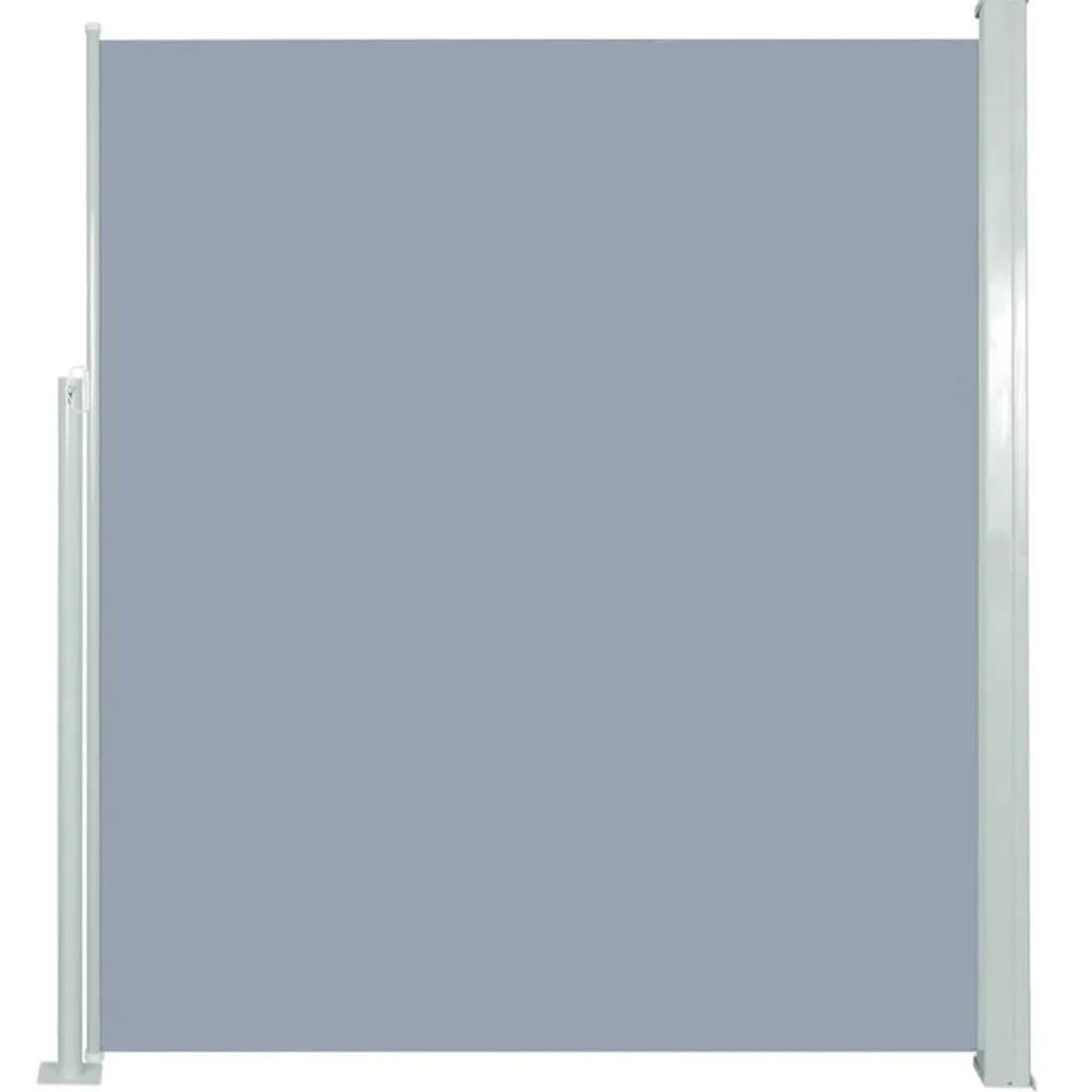 Maison Exclusive - Auvent latéral rétractable de patio 160x300 cm gris Best