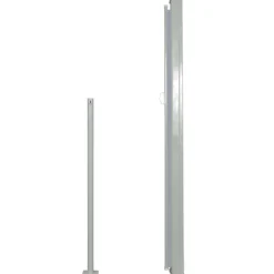 Maison Exclusive - Auvent latéral rétractable de patio 160x300 cm gris Best