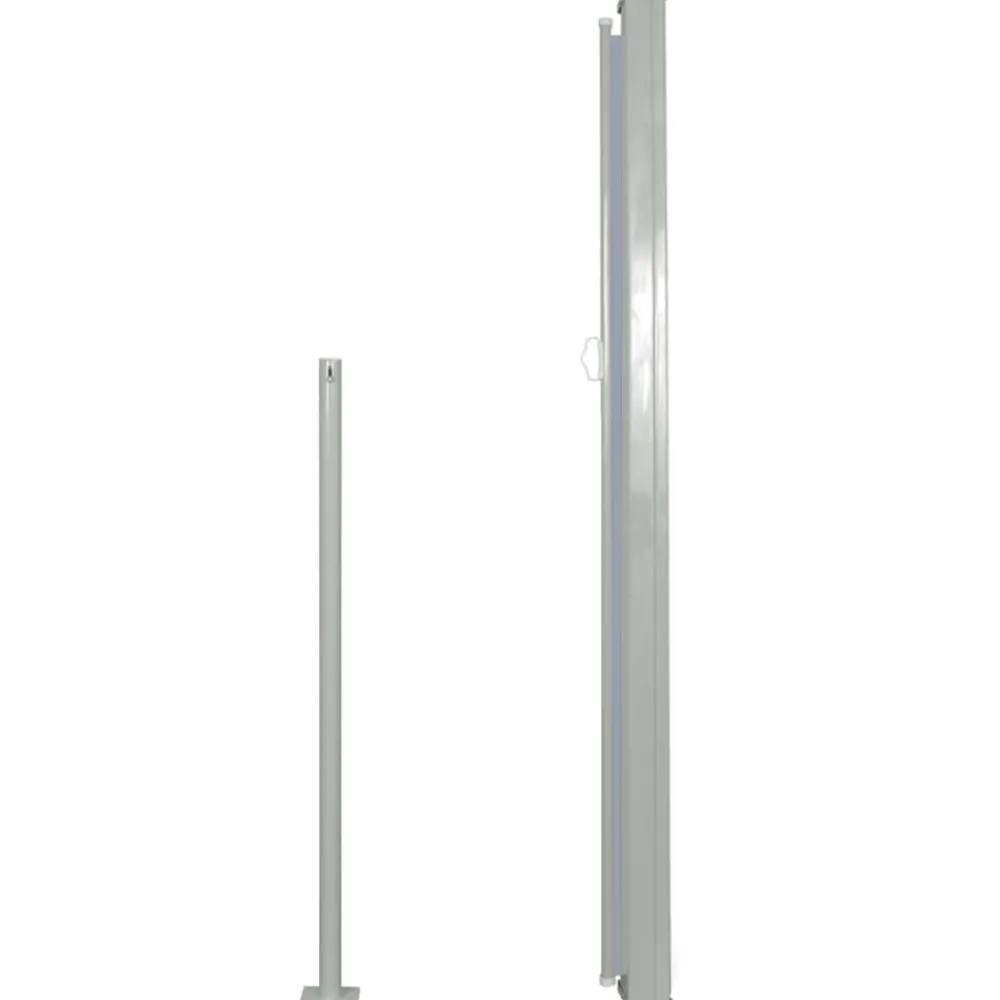 Maison Exclusive - Auvent latéral rétractable de patio 160x300 cm gris Best