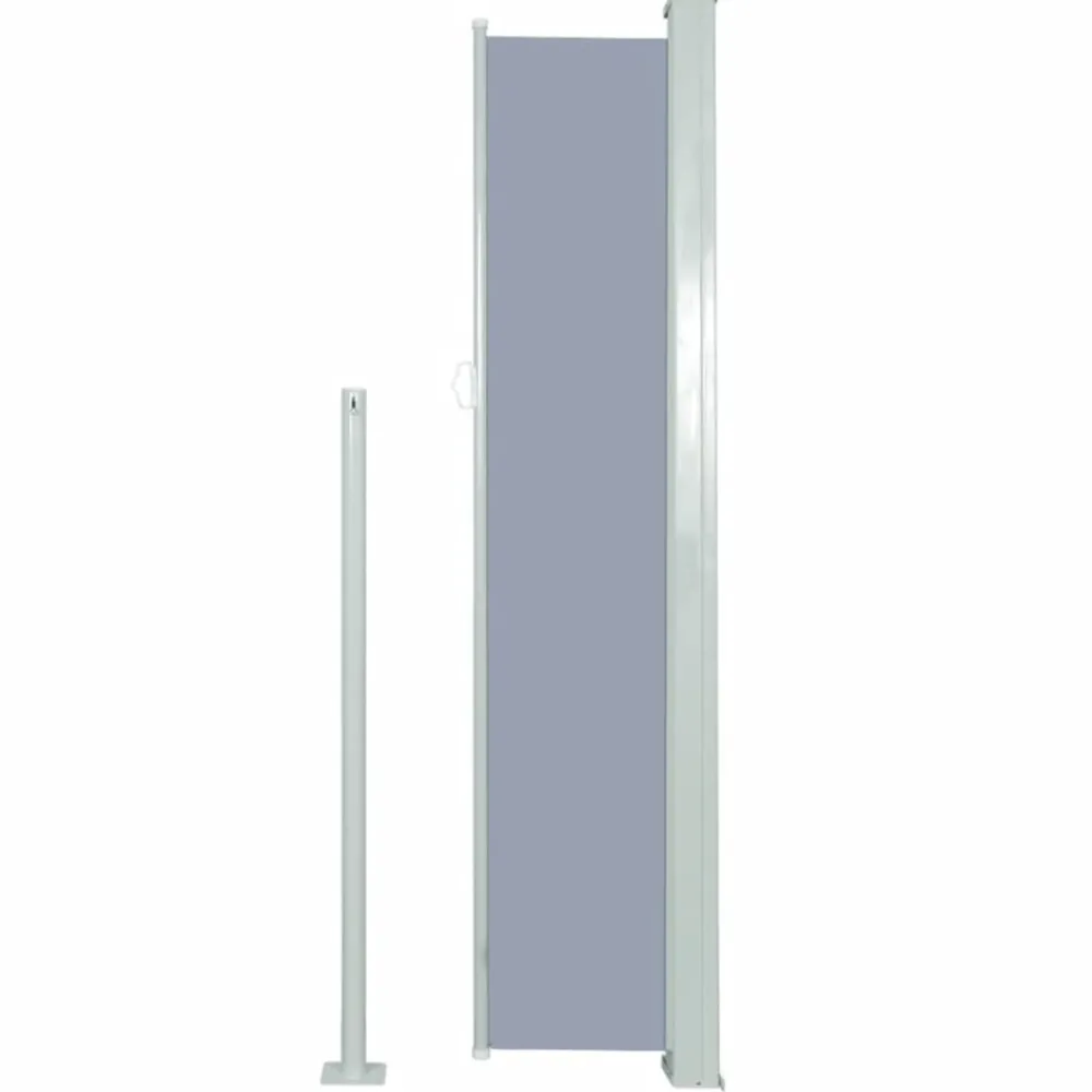 Maison Exclusive - Auvent latéral rétractable de patio 160x300 cm gris Best