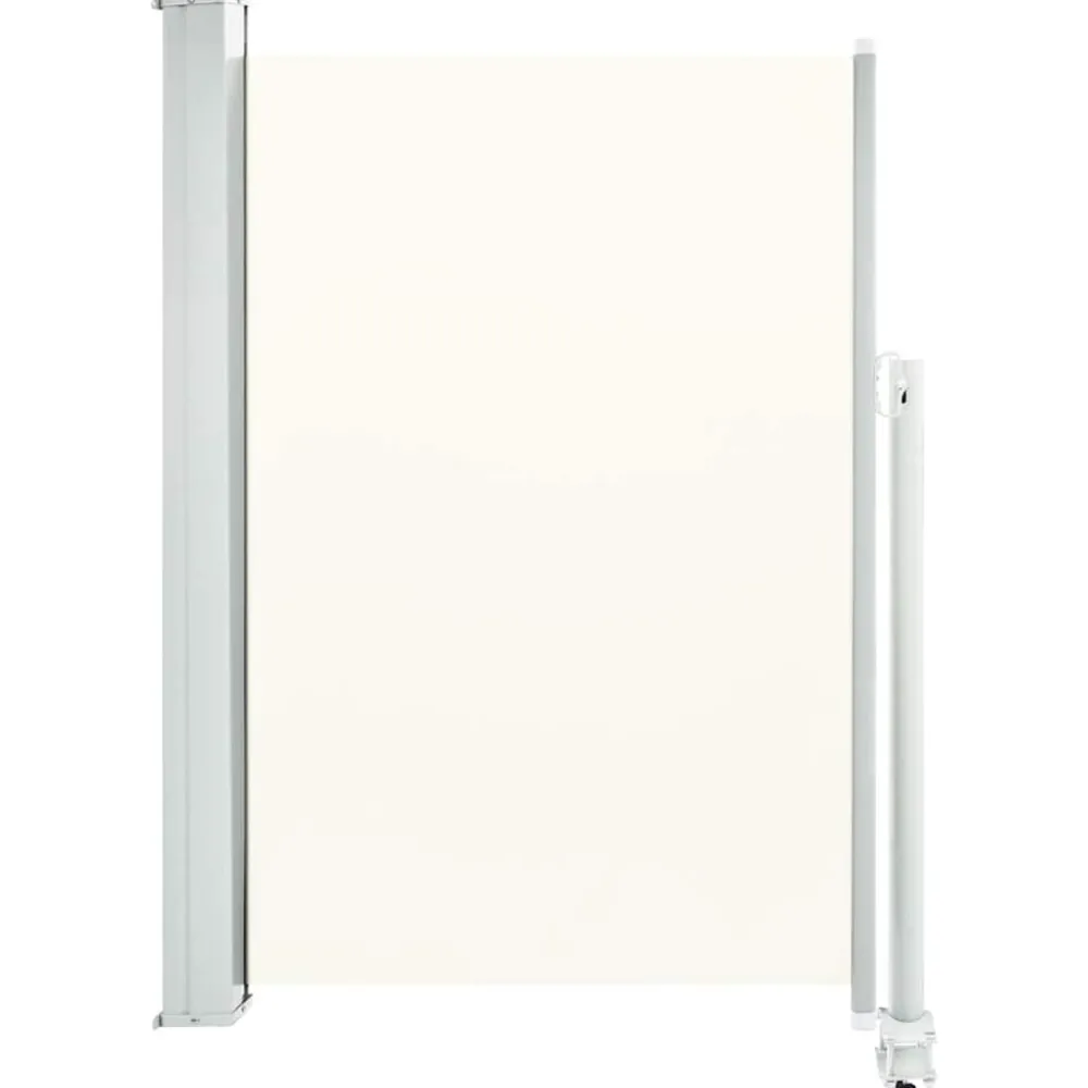 Maison Exclusive - Auvent latéral rétractable de patio 120 x 300 cm blanc cassé New