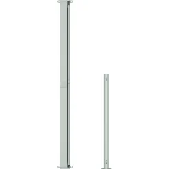 Maison Exclusive - Auvent latéral rétractable de patio 200x300 cm noir Discount