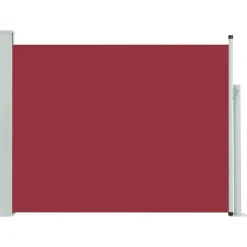 Maison Exclusive - Auvent latéral rétractable de patio 140x500 cm rouge