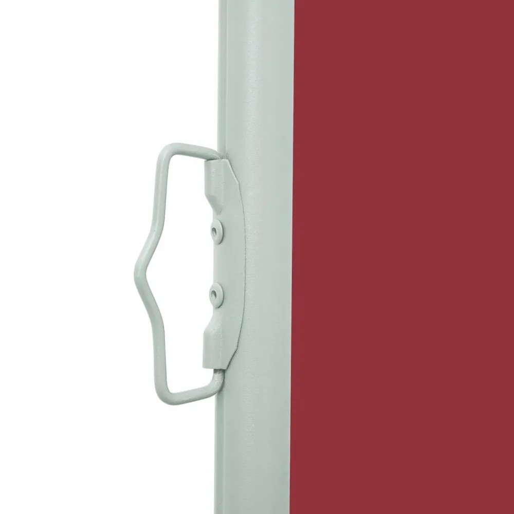 Maison Exclusive - Auvent latéral rétractable de patio 140x500 cm rouge