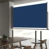 Maison Exclusive - Auvent latéral rétractable de patio 140 x 300 cm bleu Outlet