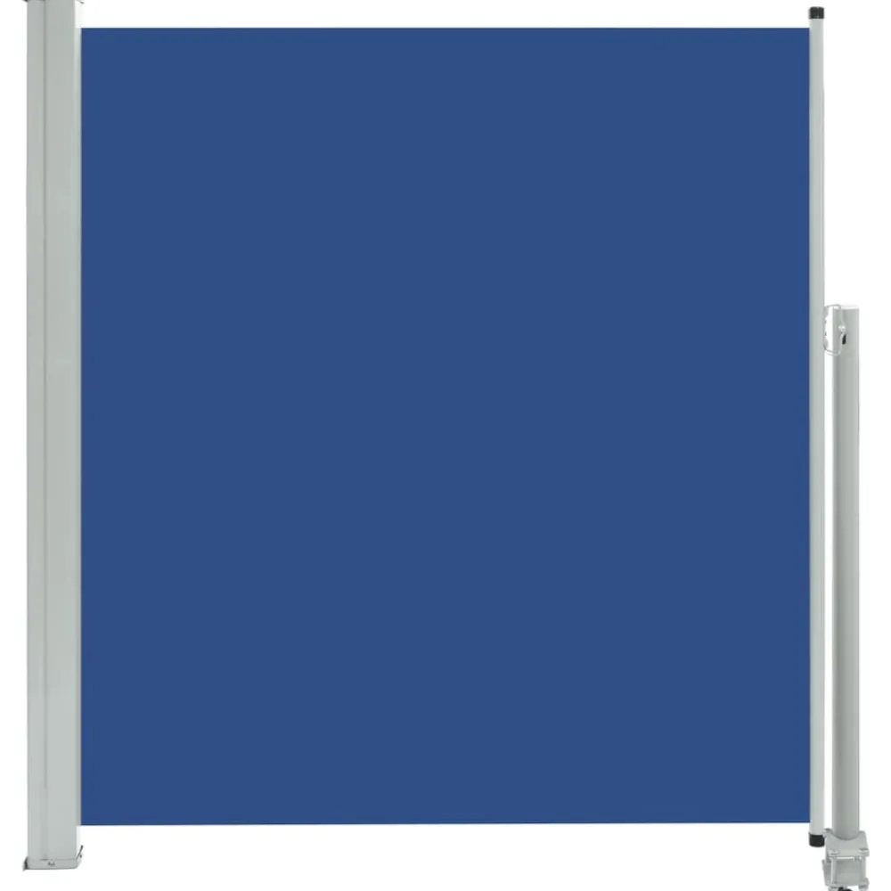 Maison Exclusive - Auvent latéral rétractable de patio 140 x 300 cm bleu Outlet