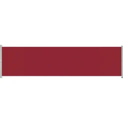 Maison Exclusive - Auvent latéral rétractable de patio 600x160 cm rouge Hot