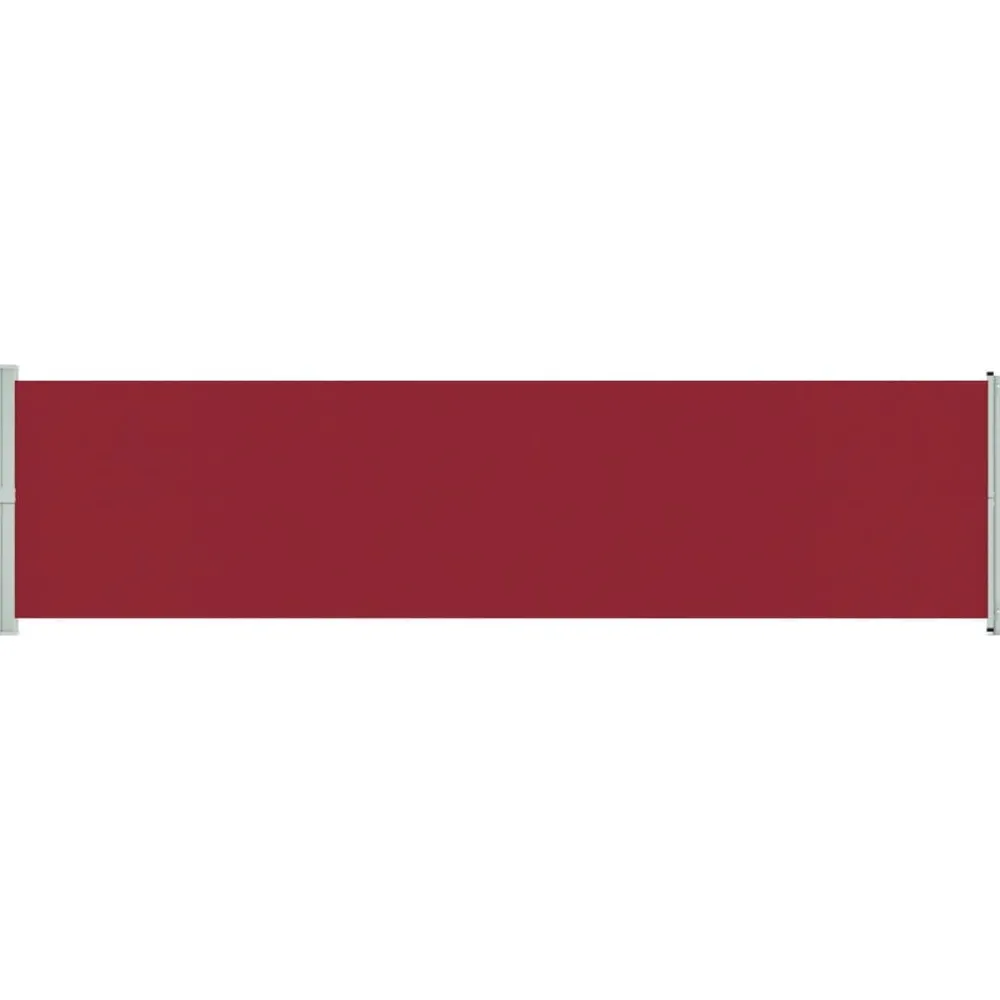 Maison Exclusive - Auvent latéral rétractable de patio 600x160 cm rouge Hot