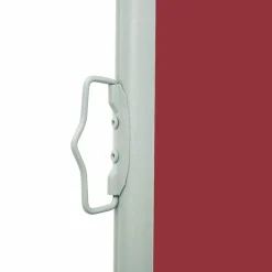 Maison Exclusive - Auvent latéral rétractable de patio 600x160 cm rouge Hot