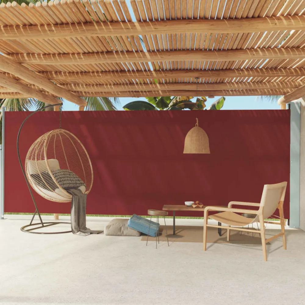 Maison Exclusive Parasols, Voiles D’Ombrage | - Auvent latéral rétractable de patio 160x300 cm marron